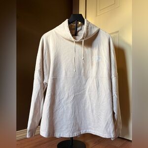 PINK Victoria's Secret Turtleneck Pullover in Light Cream